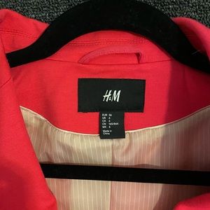 Pink H&M Blazer size 6